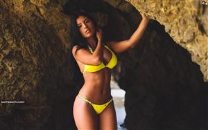 Mexican model, Karen Vi - winner of Conexion`s Hottest Latina